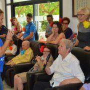 El centre de dia d’Alzheimer Molí La Vila de Vila-real celebra les Olimpíades amb més de cent persones