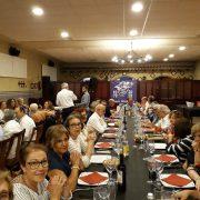 Més de 150 assistents en el sopar de clausura dels quaranta anys de la Penya La Merla
