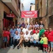 Representants socialistes de diferents institucions participen en un esmorzar de festes a El Vermelló