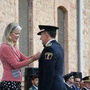 El comissari cap de la Policia Local, reconegut per la seua trajectòria professional amb la Condecoració d’Or