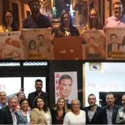 Arranca la campanya electoral a Vila-real amb la penjada simbòlica de cartells 