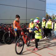 L’alumnat del col·legi José Soriano se suma al projecte Aula ciclista