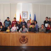  Un grup d’alumnes del col·legi d’educació especial La Panderola visita Ca la Vila