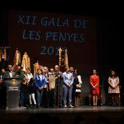 Nit intensa a l’Auditori Rafael Beltran Moner amb la XII Gala de les Penyes