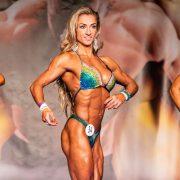 L’esportista vila-realenca Karina Milene da Silva, subcampiona d’Espanya de body fitness màster 