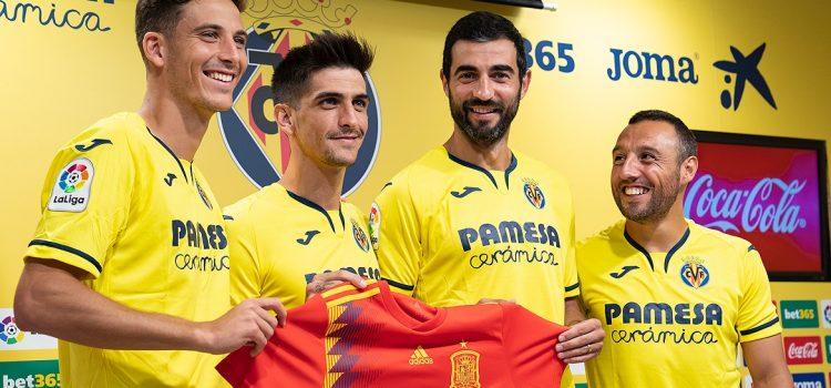 Set internacionals del Villarreal ja es troben concentrats amb les seues seleccions