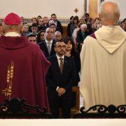 El bisbe de la Diòcesi de Sogorb-Castelló oficia la missa pel 50 aniversari de la parròquia de Sant Francesc