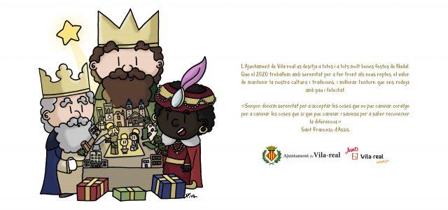 Carlos Chiva dissenya la fecilitació nadalenca de l’Ajuntament amb la Cavalcada com a tema