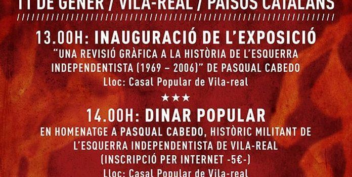 L’Esquerra Independentista de la Plana Baixa commemora la Crema de 1706 sota el lema ‘Cremem-los’