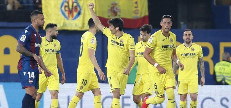 El Villarreal dorm en llocs d’Europa després de derrotar al Levante en un partit molt igualat (2-1)