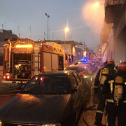 Incendi aquesta matinada en la planta baixa d’un habitatge en la zona del col·legi ‘La Huerta’