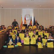 46 alumnes de cinc anys del Cervantes visiten Ca la Vila per les festes fundacionals 