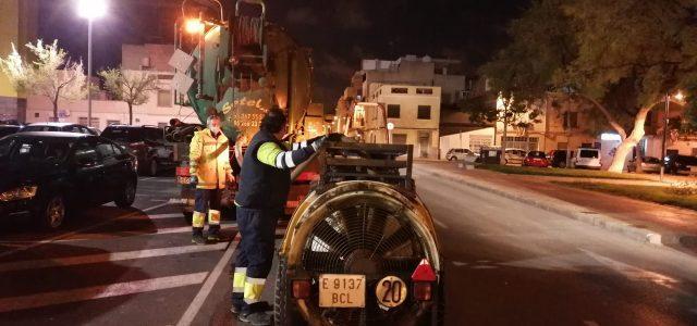 Segon cap de setmana de desinfecció per part del sector agrícola amb 30 km netejats