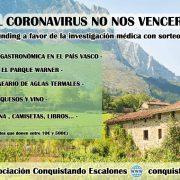 Conquistando Escalones llança la campanya ‘El coronavirus no nos vencerá’ que comptarà amb sortejos 