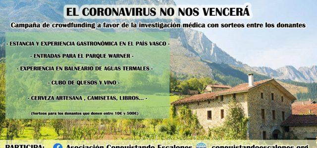 Conquistando Escalones llança la campanya ‘El coronavirus no nos vencerá’ que comptarà amb sortejos 