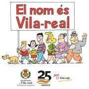 Un nou dibuix de Quique de ‘El nom es Vila-real’ per tal d’actualitzar la campanya de Normalització Lingüística
