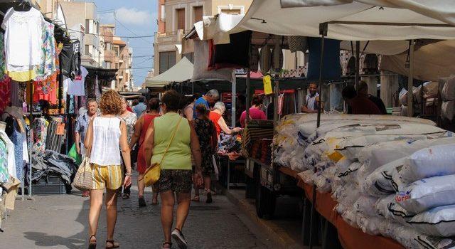 El Mercat Ambulant de roba de Vila-real torna el 30 de maig a la Ciutat Esportiva Municipal