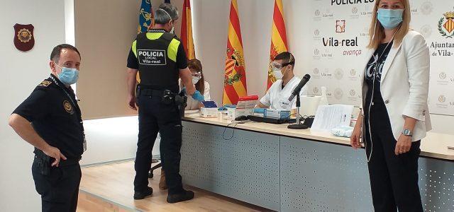 Vila-real és el primer municipi de Castelló que fa test a la Policia Local i Protecció Civil
