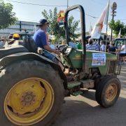 Decenes de cotxes i tractors marxen cap a Castelló per la defensa de l’agricultura i denunciar el cotonet