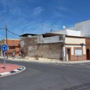 Obres al encreuament entre el carrer Encarnació y el camí vell Onda-Castelló per a la seguretat dels vianants