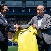 Unai Emery, presentat com a nou tècnic, ja pensa a guanyar títols amb el Villarreal