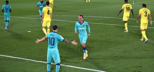 El Villarreal s’estavella contra el Barcelona i encaixa la primera derrota post-Covid-19 (1-4)