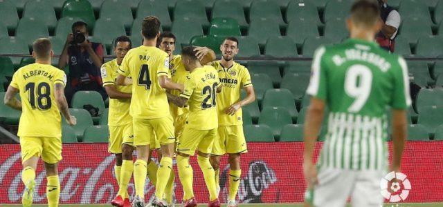 Un efectiu i seriós Villarreal assalta el Villamarín amb doblet de Gerard Moreno (0-2)