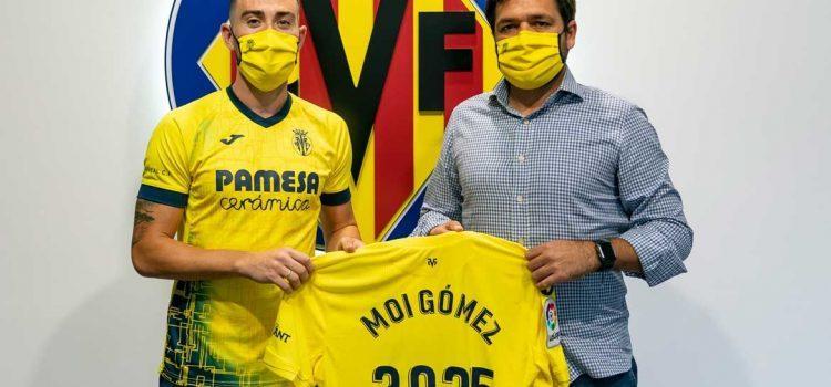 Moi Gómez renova el seu contracte amb el Villarreal fins al 30 juny de 2025