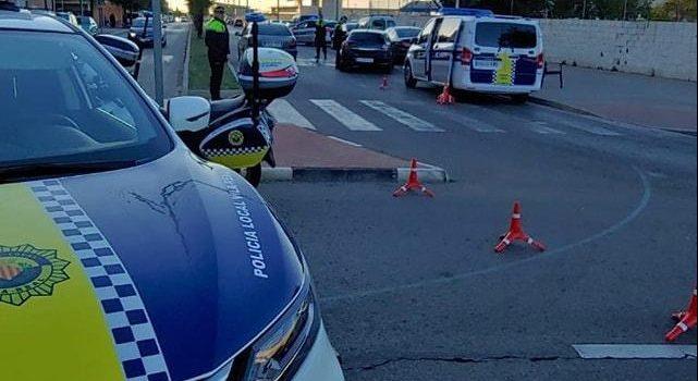 La Policia Local de Vila-real logra esclarir més del 60% dels accidents de trànsit amb fugida