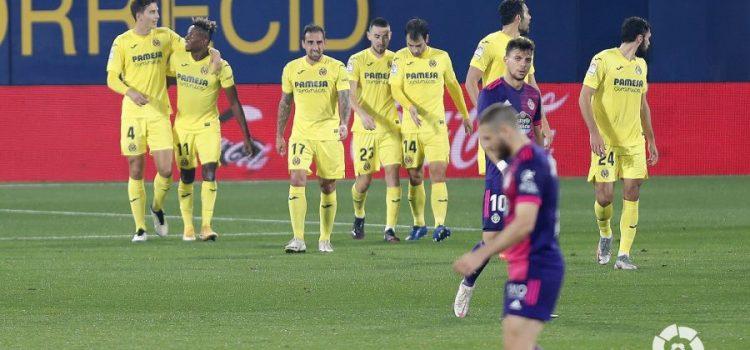 El Villarreal signa una completa primera part i finiquita a un valent Valladolid en La Ceràmica (2-0)