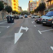 El carrer Penyagolosa amplia places d’aparcament fins a 90 en modalitat d’espiga i passarà a tindre un sol carril