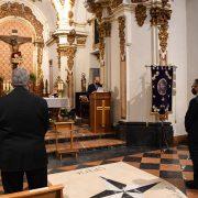 Els veïns celebren el Crist del Silenci i la Confraria del Santíssim Crist de l’Hospital