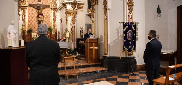 Els veïns celebren el Crist del Silenci i la Confraria del Santíssim Crist de l’Hospital