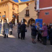 El PP canalitza el desacord amb la Llei Celaá amb una recollida de firmes a la plaça Major