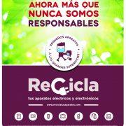 La campanya impulsada per la Generalitat ‘Recicla tus aparatos’ arriba el dimecres que ve a Vila-real
