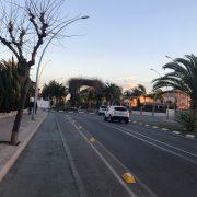 El voral sud del camí de l’Ermita s’ha habilita per a passeig segur amb cons de seguretat en el tancament