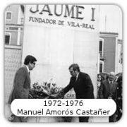 Vila-real mostra les seues condolences per la mort de Manuel Amorós, alcalde de 1972 a 1976