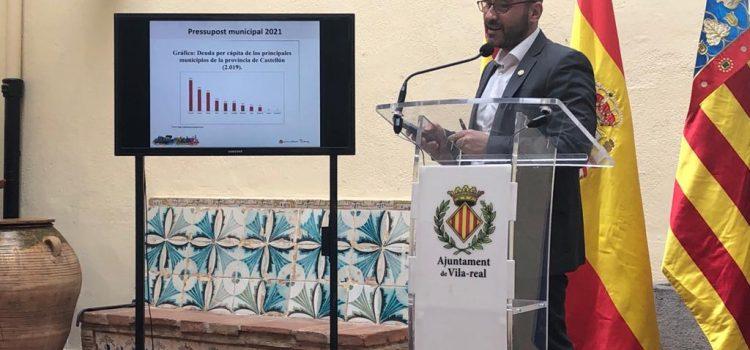 Vila-real especifica la liquidació del pressupost de 2020, que deixa 6.7 milions de romanents de tresoreria