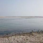 Els últims temporals formen una preciosa llacuna costanera entre la Gola Sud del Millars i la Mediterrània 