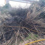 Sorpresos diversos menors fent foc en dos punts de la Desembocadura del Millars