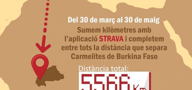 El col·legi ‘Carmelites’ de Vila-real s’embarca en la ‘Carrera Virtual Solidària-Connectats amb Burkina’