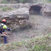 Ix a la llum l’antic assut dels Corrents amb desbrossament al Millars