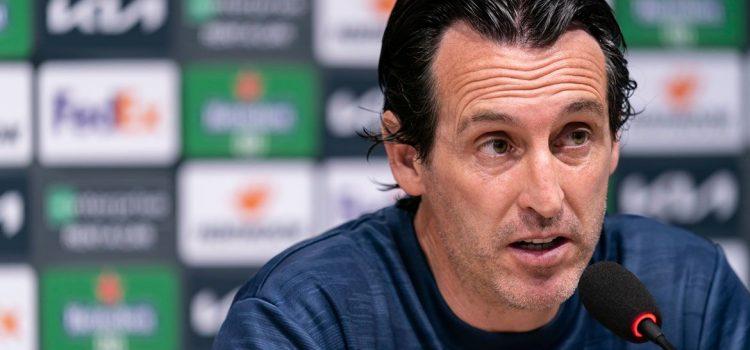 Unai Emery diu que l’Arsenal “és el favorit” i “nosaltres els candidats”