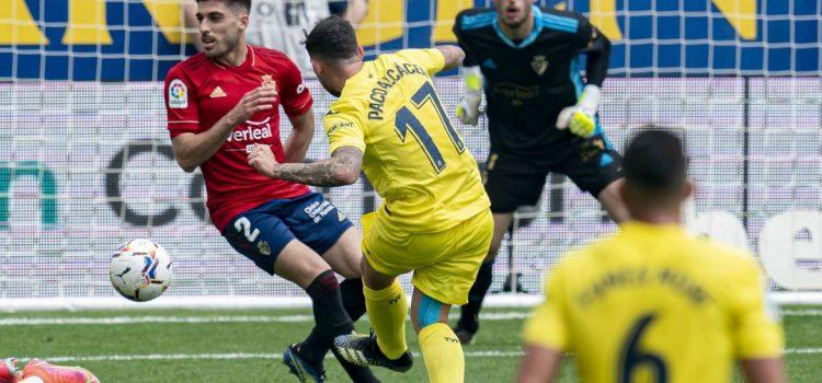 El Villarreal perd contra Osasuna i trenca la seua bona ratxa sense pedre (1-2)