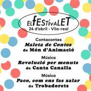 ‘El Festivalet’ unirà música, literatura i jocs tradicionals a Vila-real el 24 d’abril pel Dia del Llibre