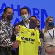 Teo García Egea ja té una camiseta per defendre els colors del Villarreal en la final de la Europe League