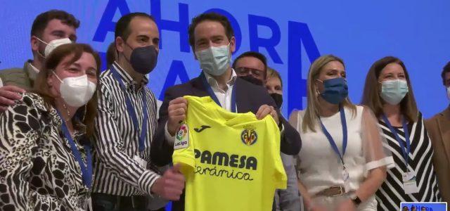 Teo García Egea ja té una camiseta per defendre els colors del Villarreal en la final de la Europe League