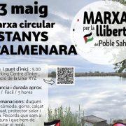 Smara Vila-real participa en la Marxa per la Llibertat al voltant dels estanys d’Almenara