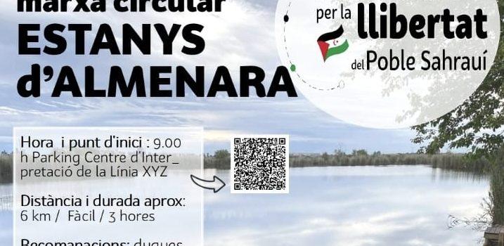 Smara Vila-real participa en la Marxa per la Llibertat al voltant dels estanys d’Almenara