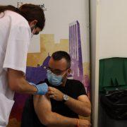 L’alcalde rep la primera dosi de la vacuna contra la Covid-19